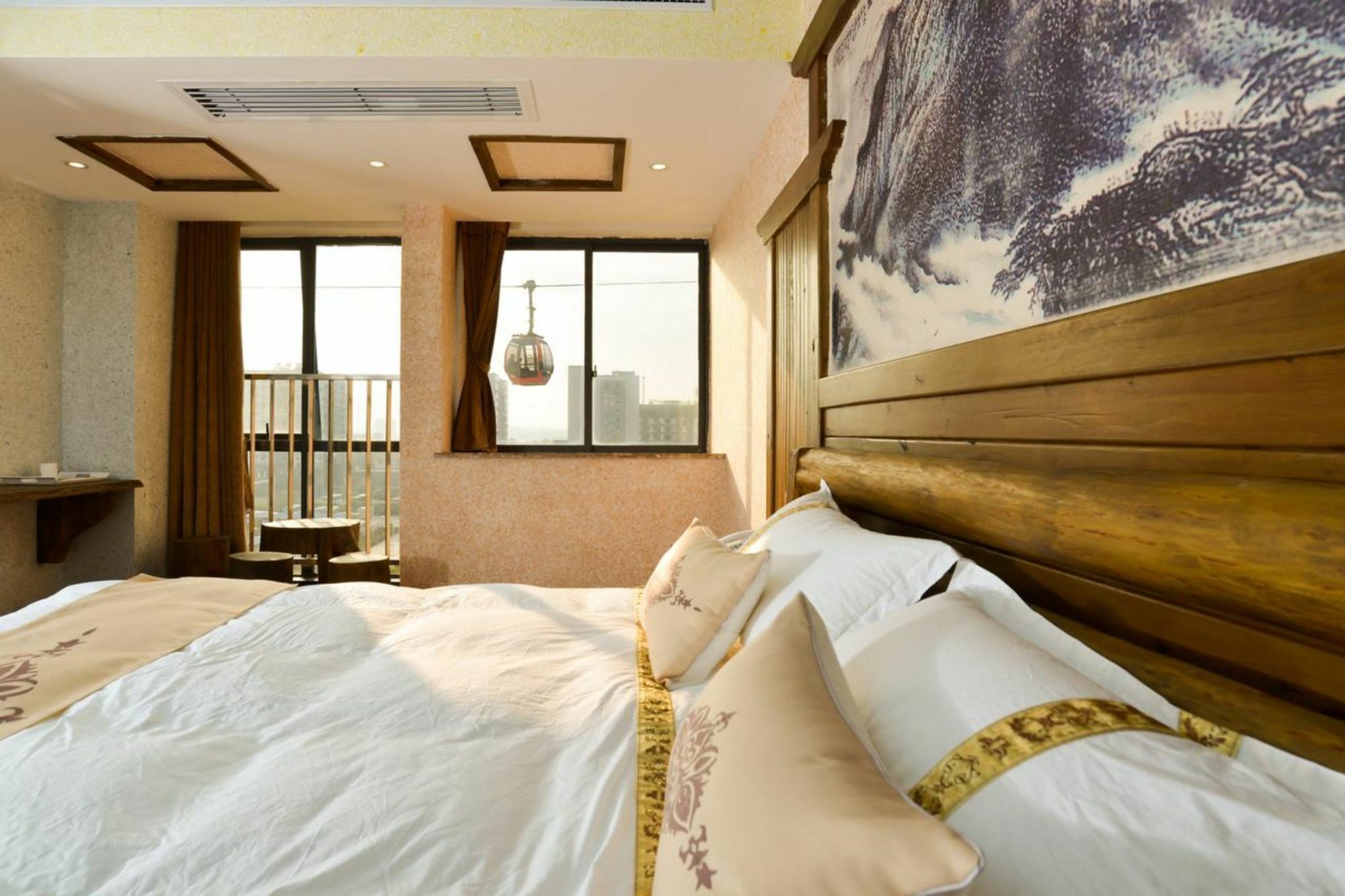 Tianmen Yeyu Hotel Trương Gia Giới Ngoại thất bức ảnh